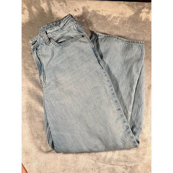 Women’s Abercrombie the loose high rise 31/12SHORT curve love - Picture 4 of 9